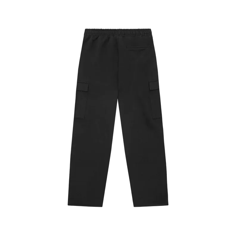 Cargo Sweatpants Black