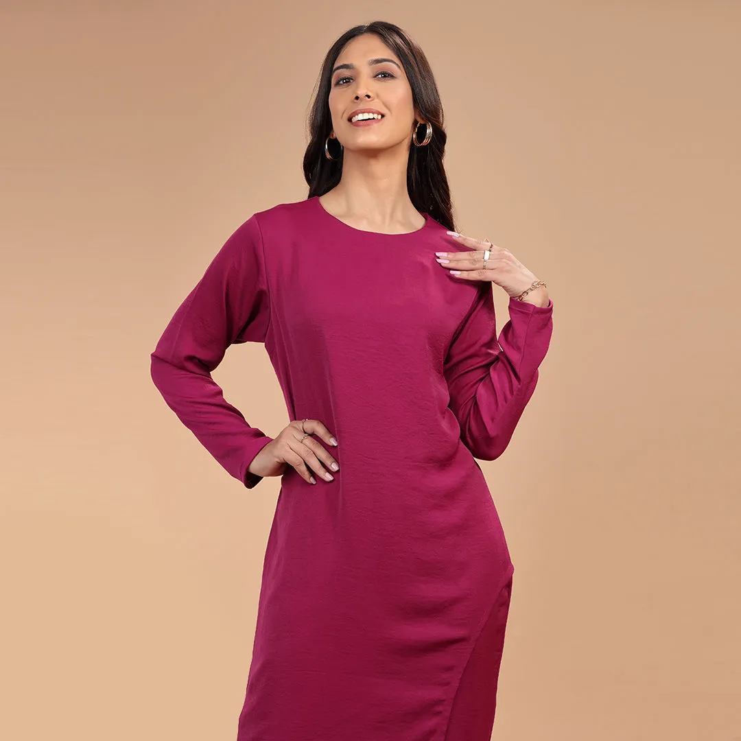 Deep Pink Winter Elegance Set