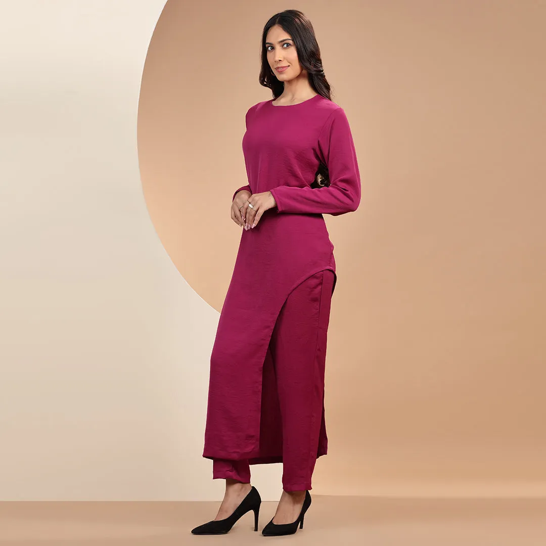 Deep Pink Winter Elegance Set