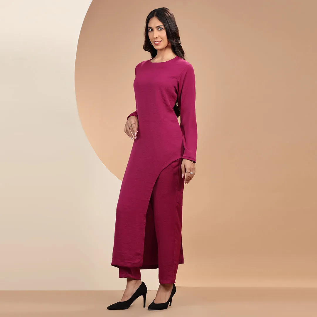 Deep Pink Winter Elegance Set