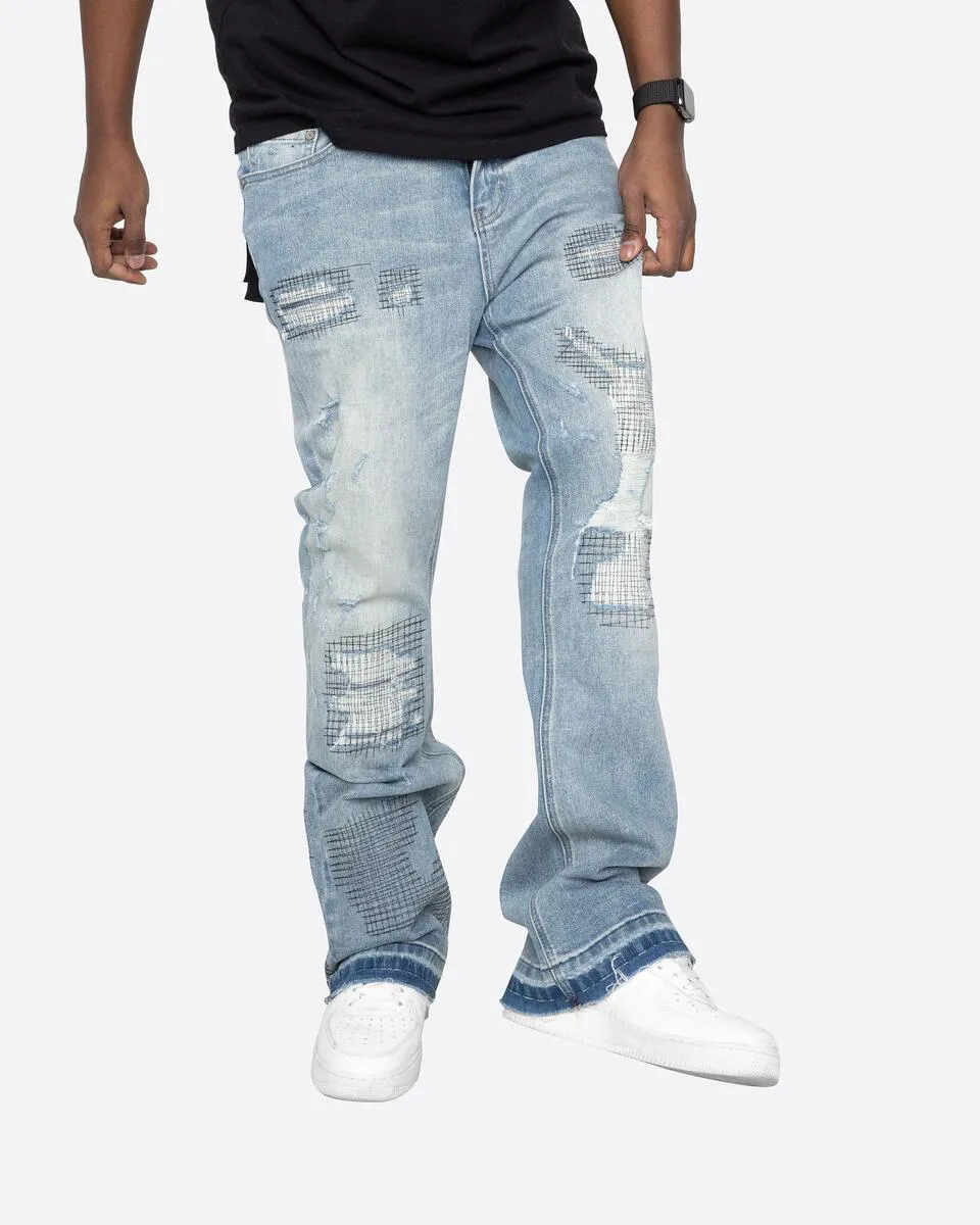 EPTM - Outlook Flare Slim Denim Jeans (Blue)