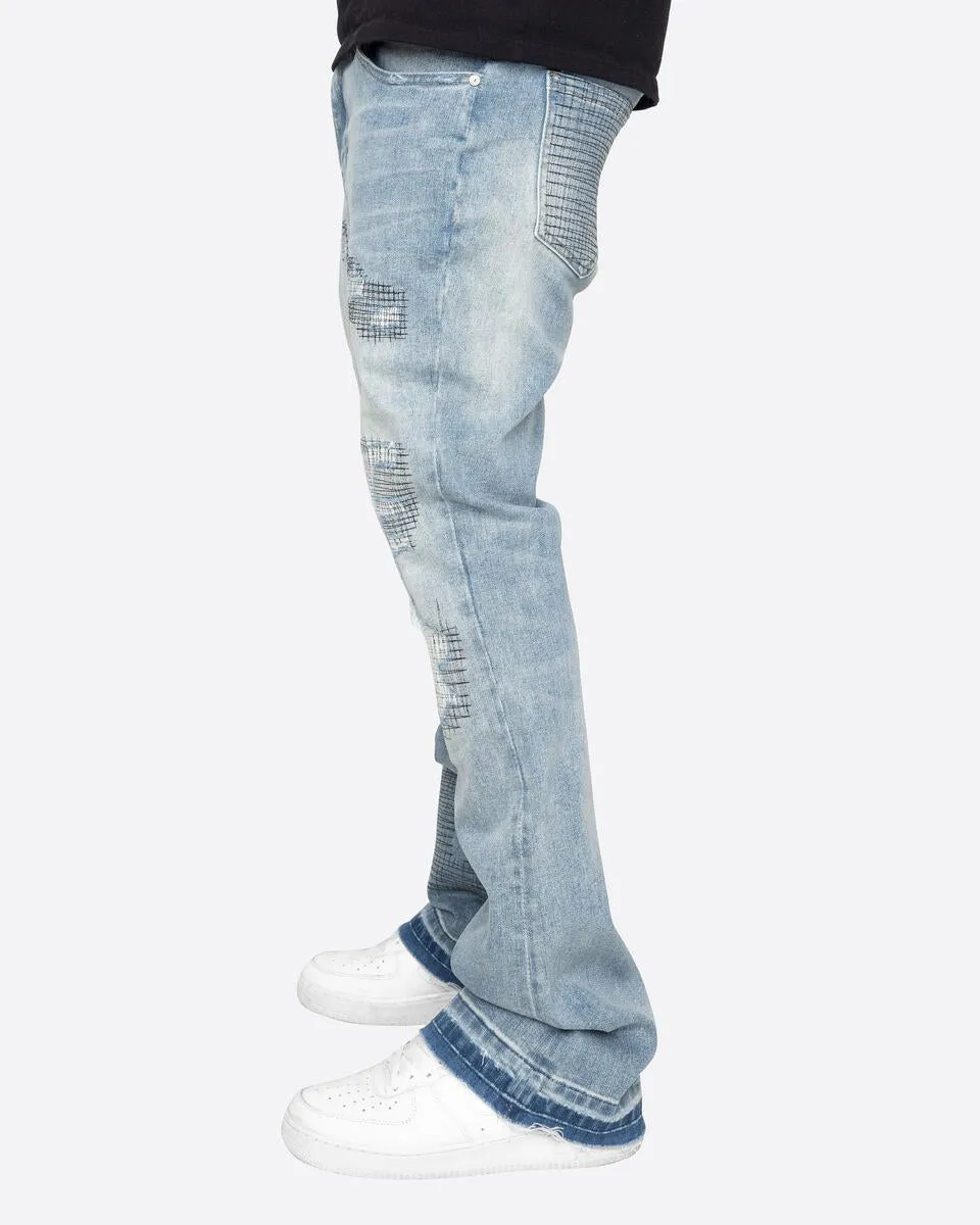 EPTM - Outlook Flare Slim Denim Jeans (Blue)