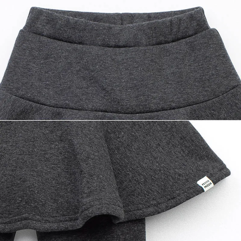 Extra Warm Navy Sharala Skirt Leggings 2311PM13