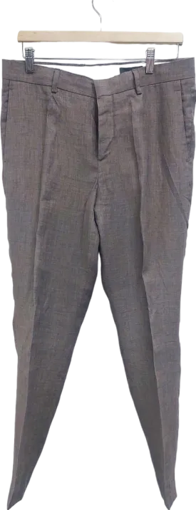 H&M Grey Slim Fit Trousers EU 48