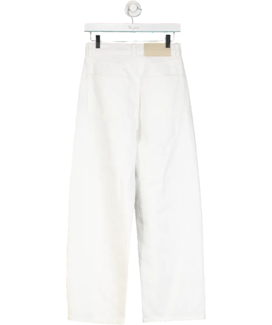 Henne White Barrel Leg Filomena Jeans W26