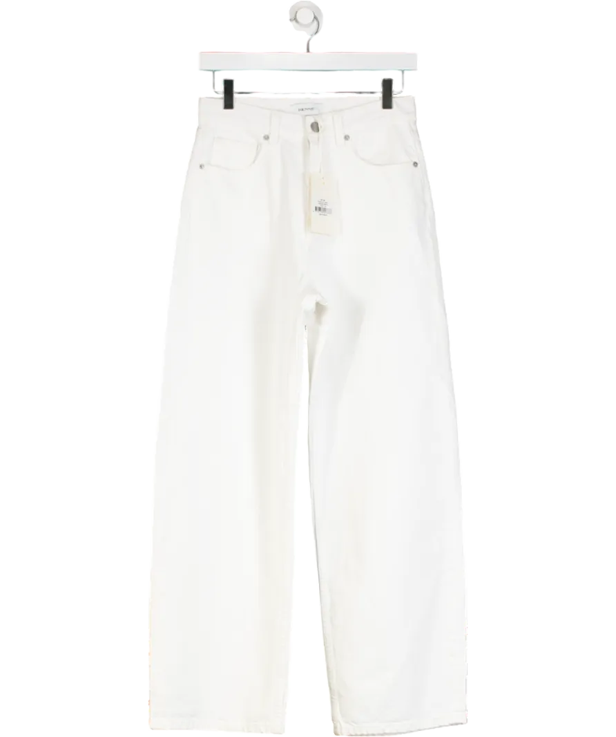 Henne White Barrel Leg Filomena Jeans W26