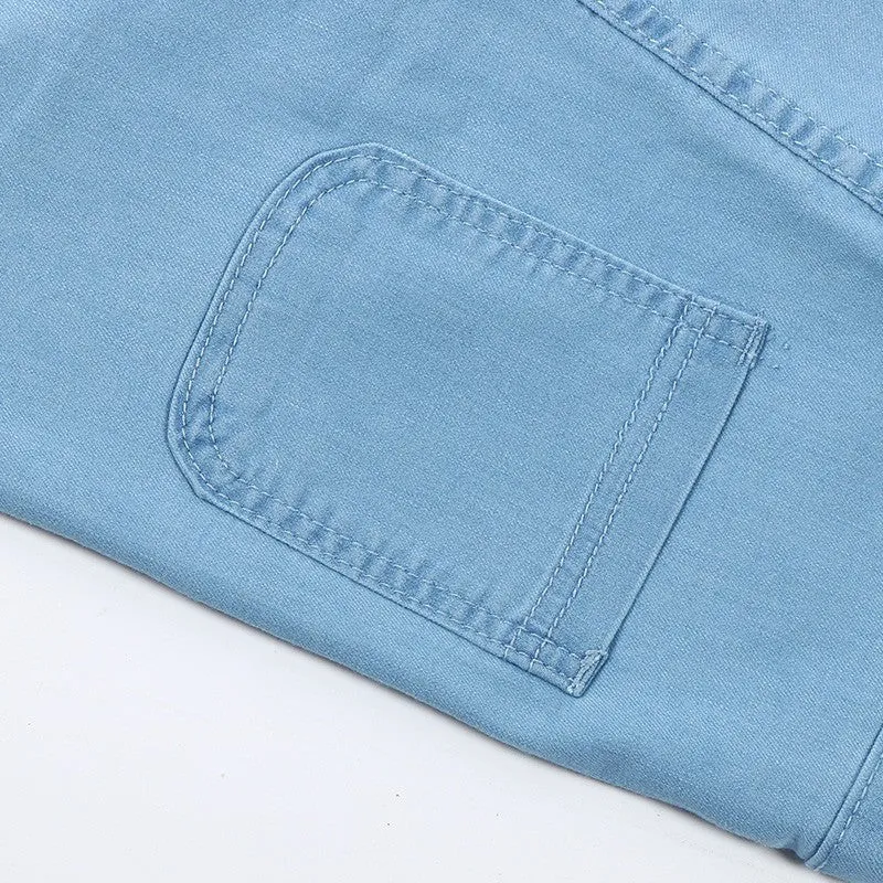 High Waist Sexy Slim Elastic Skinny Pants