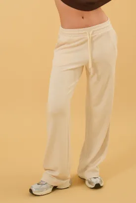 High Waist Wide Leg Drawstring Sweatpants