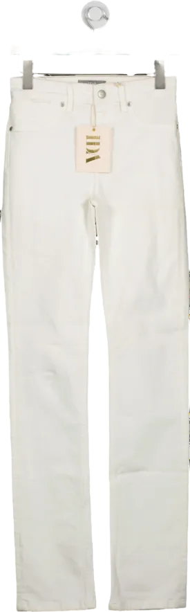 IDA White Jeannie Straight leg Cigarette Jeans BNWT W24