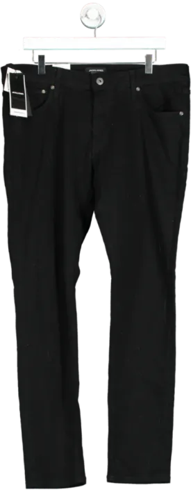Jack & Jones Black Skinny Fit Liam Jeans W36 L32