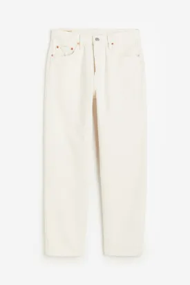 Levi's 501 Original Cropped Jeans, White