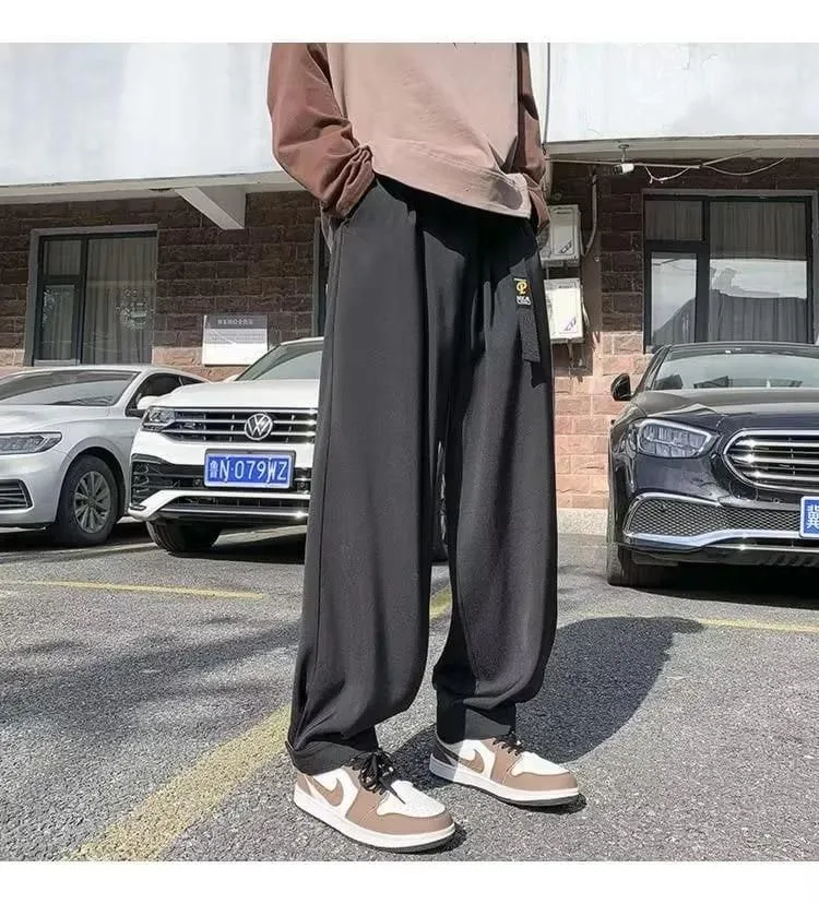Loose Straight Wide Leg Casual Track Pant for Men