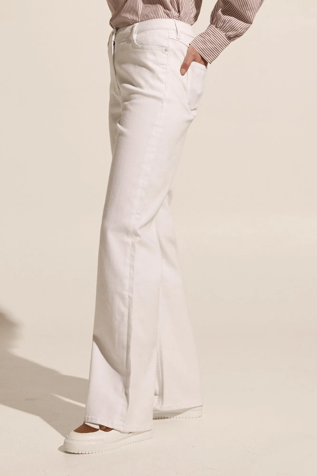 March Jeans in Porcelain
