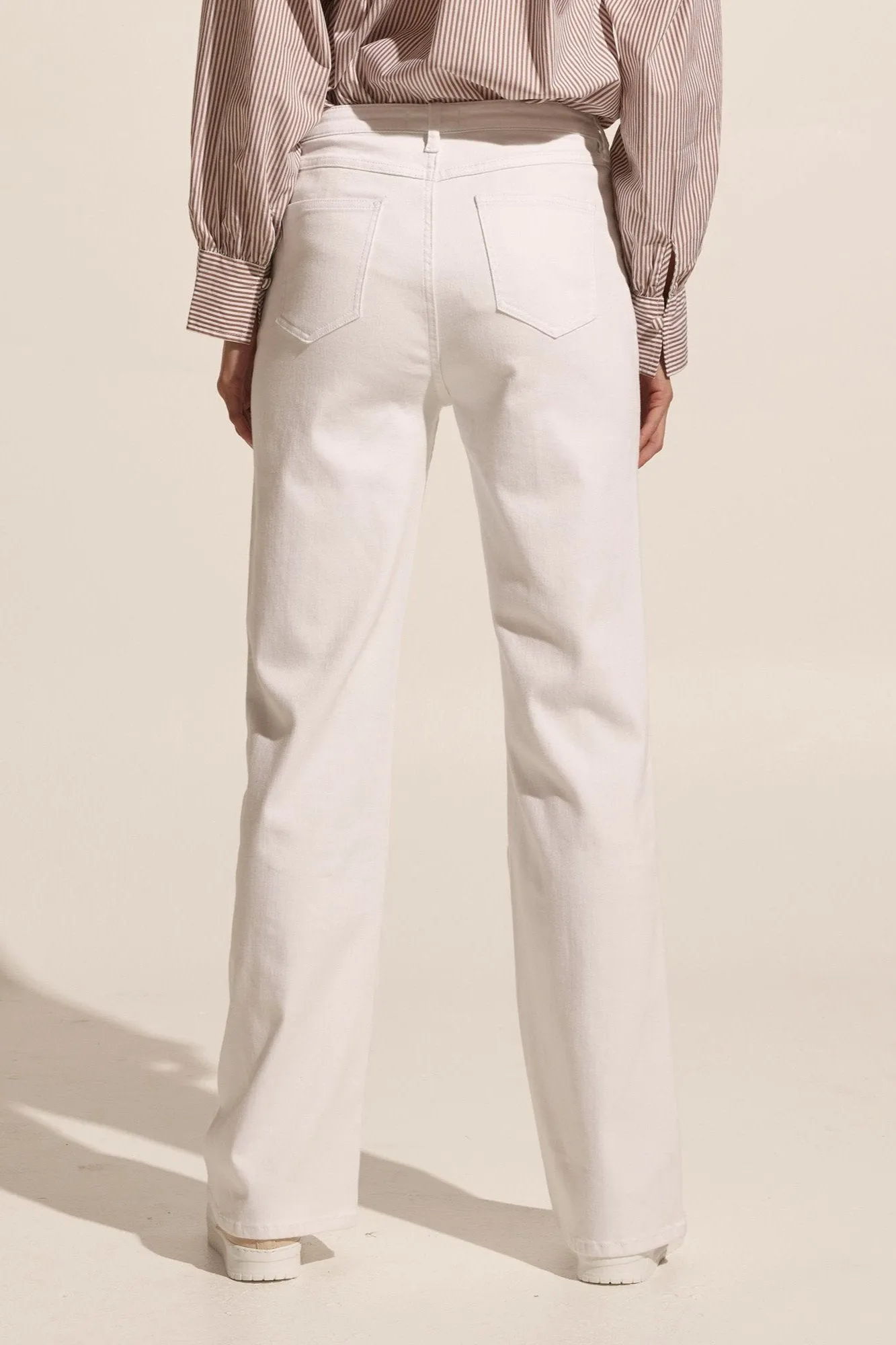 March Jeans in Porcelain