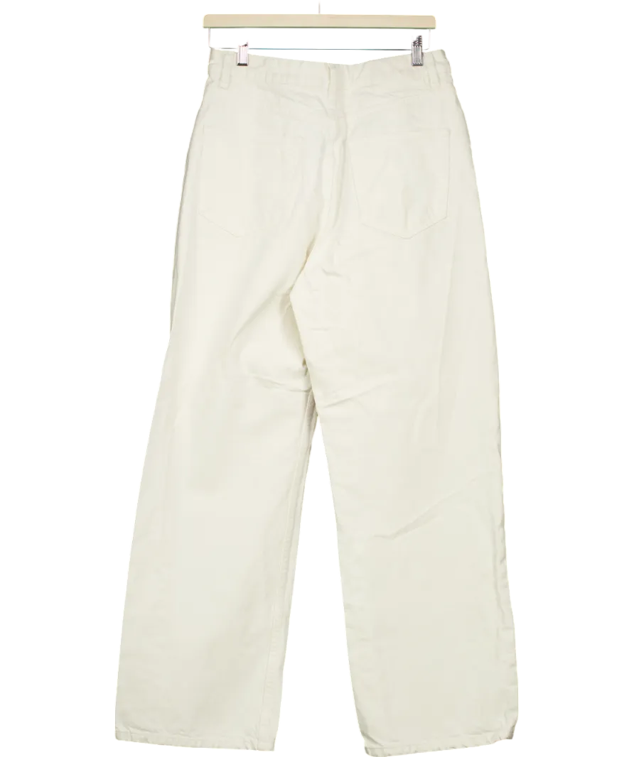 Nude Lucy White Wide Leg Jeans W28