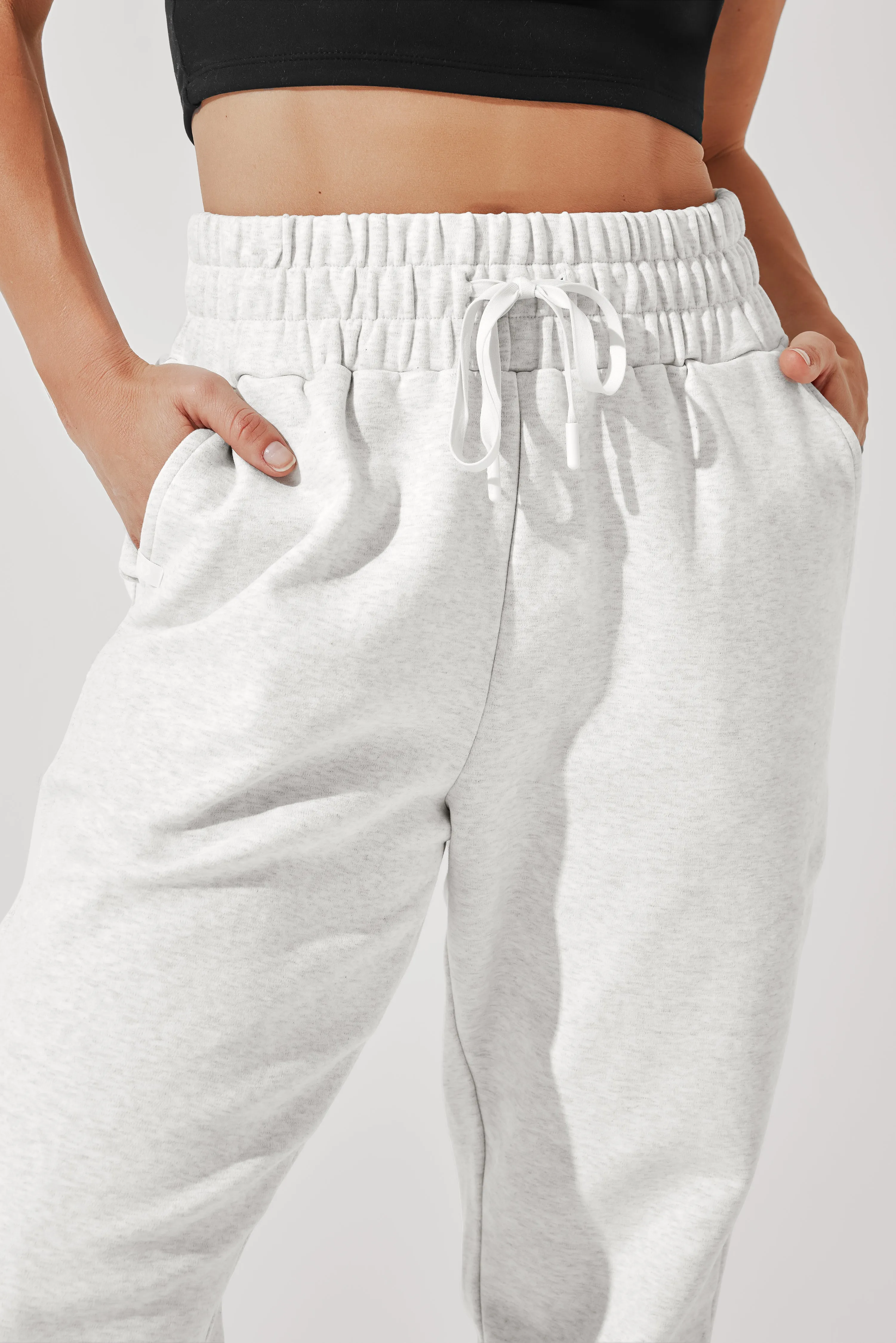 Ooey Gooey Sweatpant - Light Heather Grey