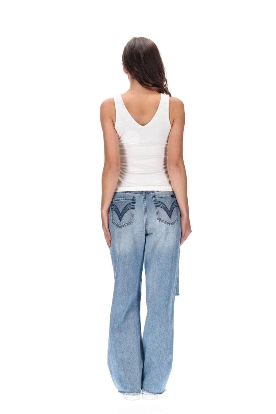Paris Blue Ripped Jean