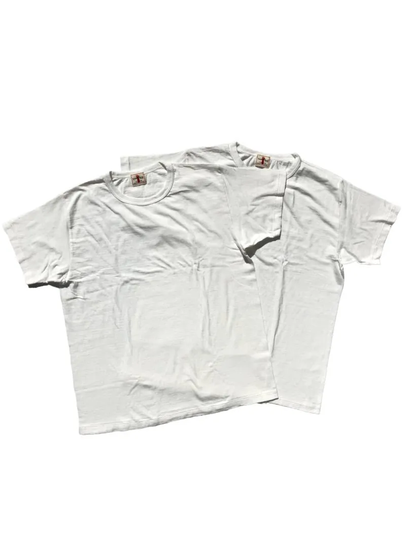 Samurai Jeans White Crew T-Shirt