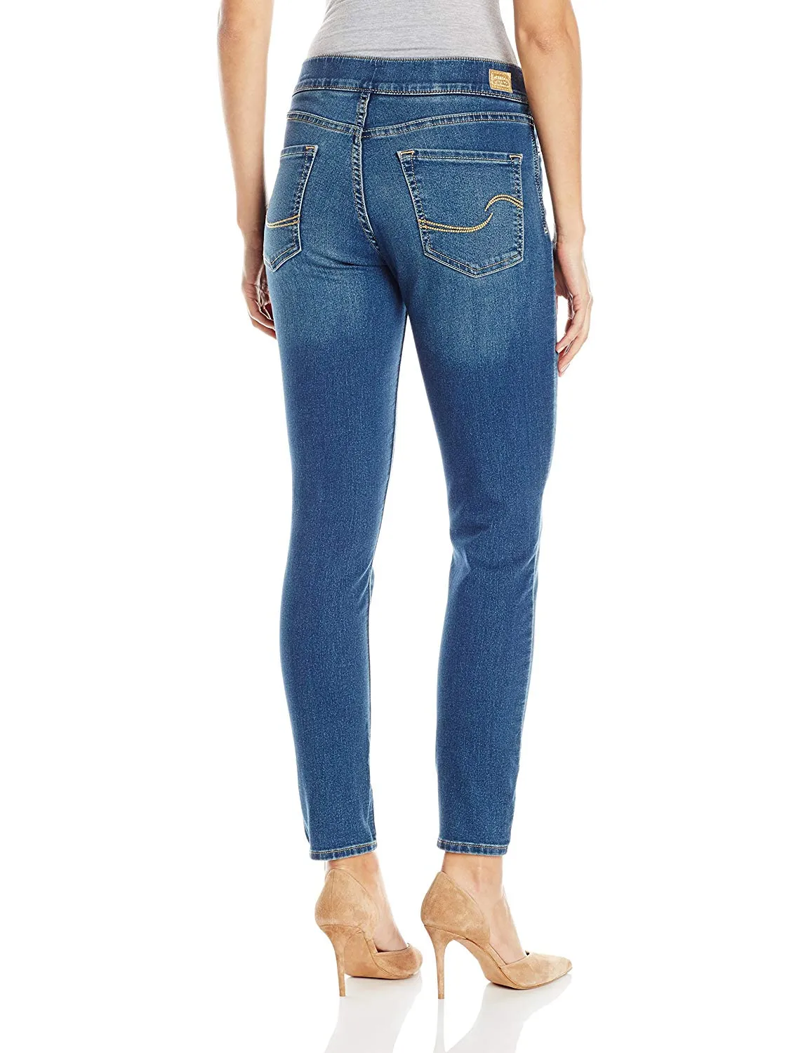 Signature by Levi Strauss & Co. Gold Label Women's Totally Shaping Pull-on Skinny Jeans