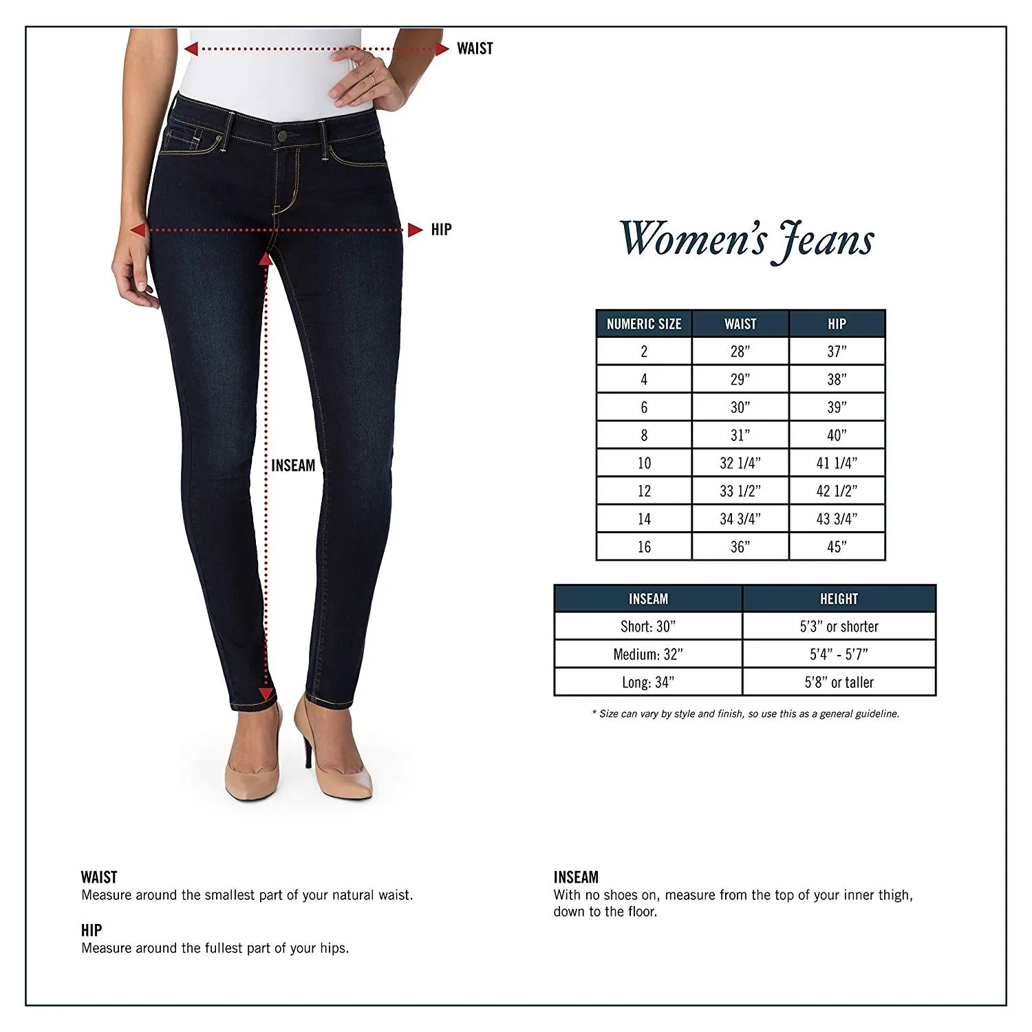 Signature by Levi Strauss & Co. Gold Label Women's Totally Shaping Pull-on Skinny Jeans
