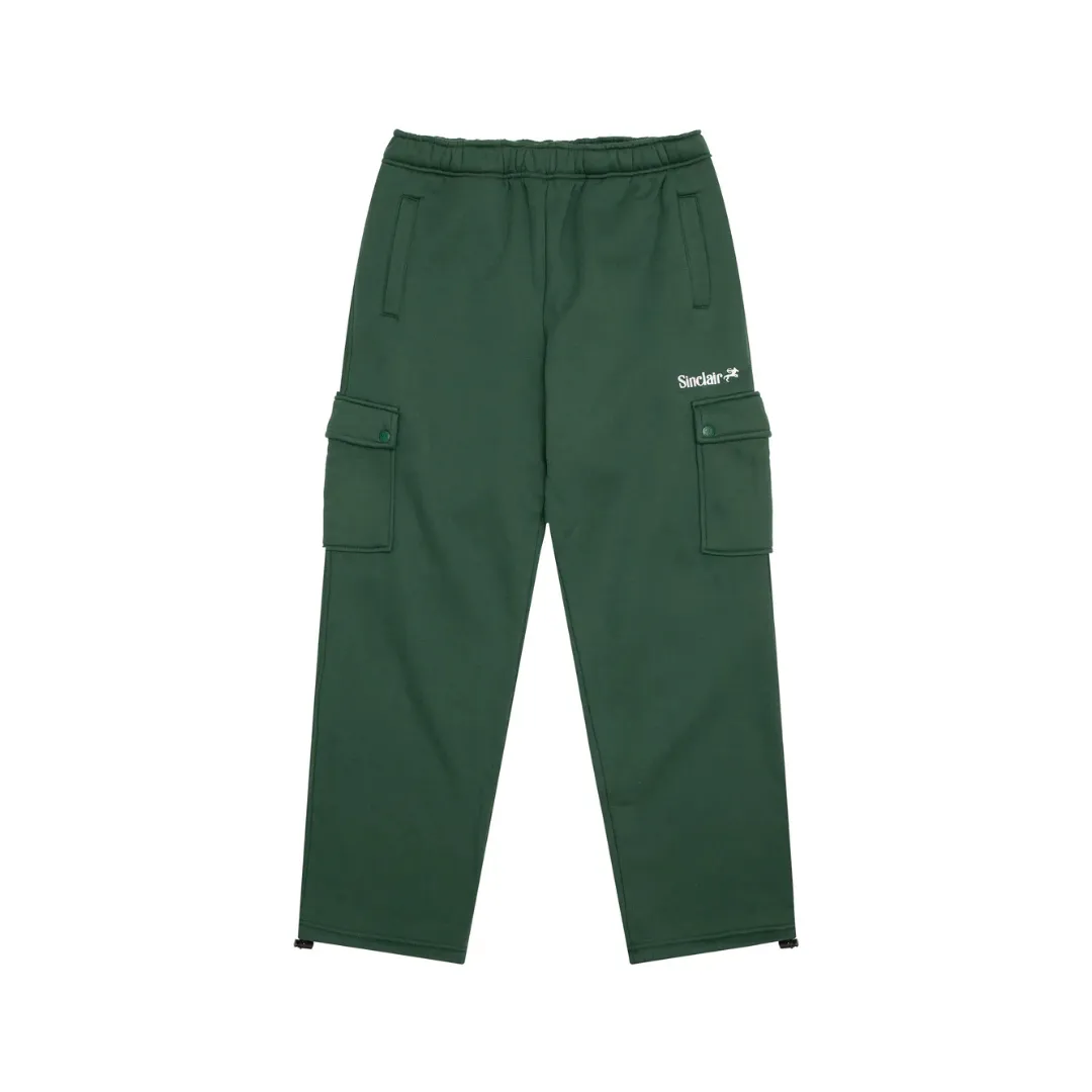 Sinclair Cargo Sweatpants - Forest Green