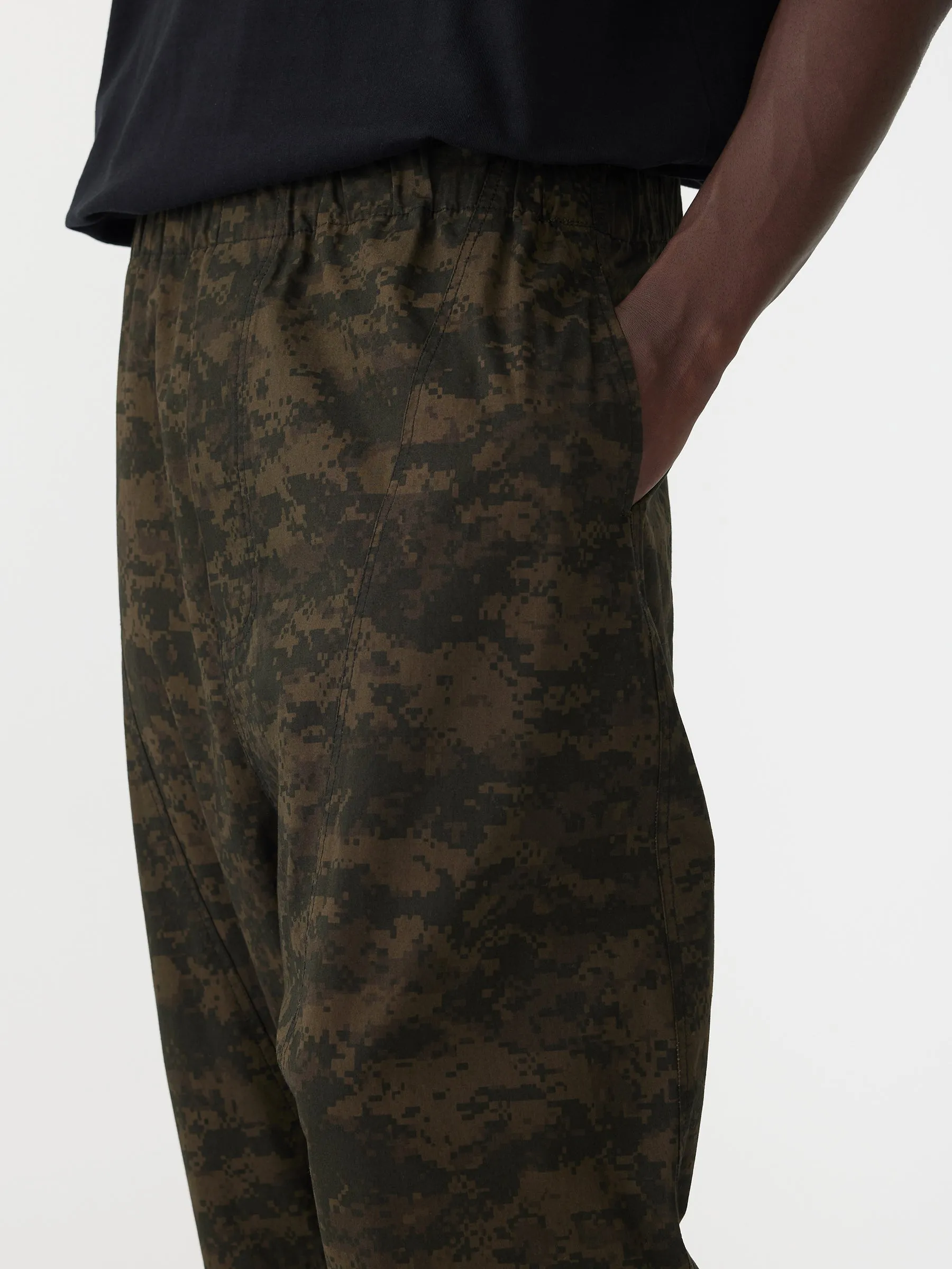 super lo slung camo pant