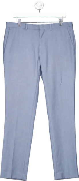 Topman Grey Slim Fit Trousers UK W 34