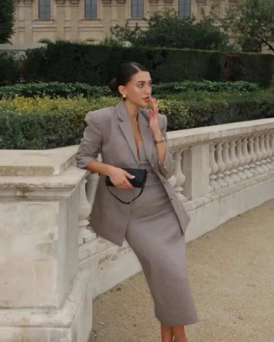 Valianne – Tailored fit – Checked blazer