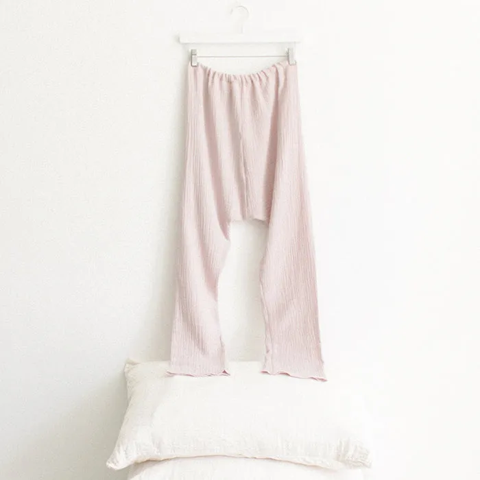 Woman By ADVICE Article Three Drawstring Pants Dusk Pink
