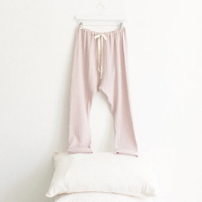Woman By ADVICE Article Three Drawstring Pants Dusk Pink