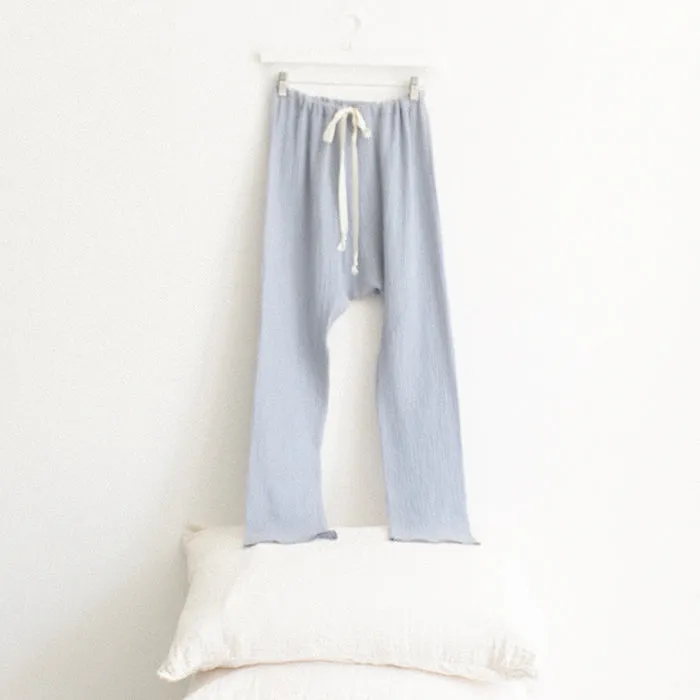 Woman By ADVICE Article Three Drawstring Pants Periwinkle Blue