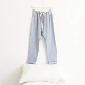 Woman By ADVICE Article Three Drawstring Pants Periwinkle Blue